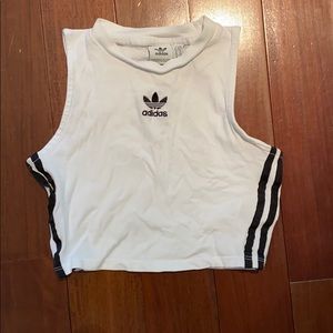 Adidas cropped tank